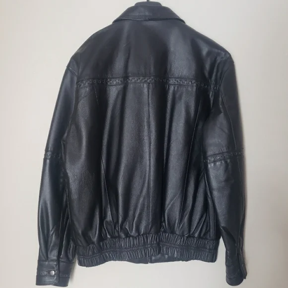 Vintage Niko Genuine Leather Designs Jacket